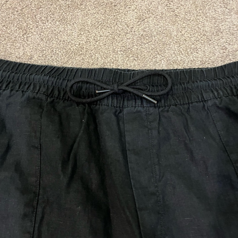 Athleta Retreat High Rise 100% Linen Wide Leg Pants - Picture 6 of 11